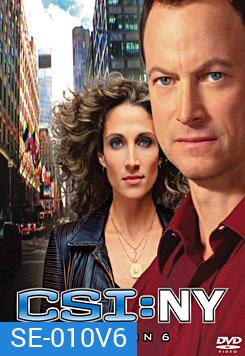 CSI New York Season 6 ไขคดีปริศนานิวยอร์ค ปี 6