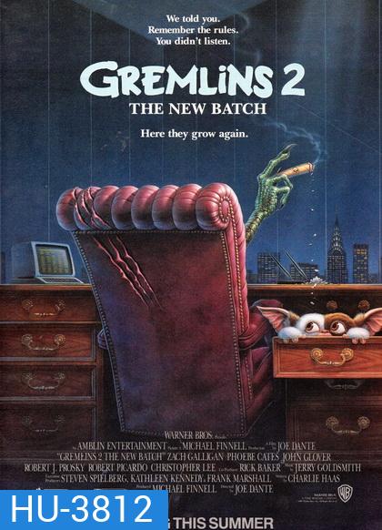 Gremlins 2: The New Batch (1990) เกรมลินส์ 2 ปีศาจถล่มเมือง