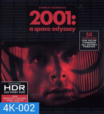 4K - 2001: A Space Odyssey (1968) - แผ่นหนัง 4K UHD