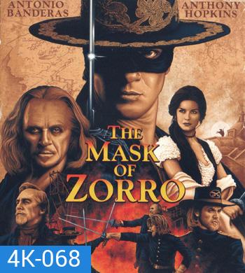 4K - The Mask of Zorro (1998) - แผ่นหนัง 4K UHD