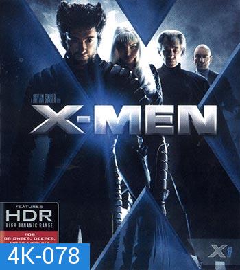 4K - X-Men (2000) - แผ่นหนัง 4K UHD