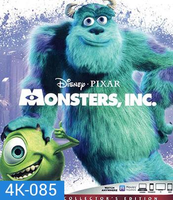 4K - Monsters, Inc. (2001) - แผ่นหนัง 4K UHD