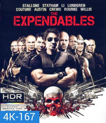 4K - The Expendables (2010) โคตรคนทีมมหากาฬ - แผ่นหนัง 4K UHD