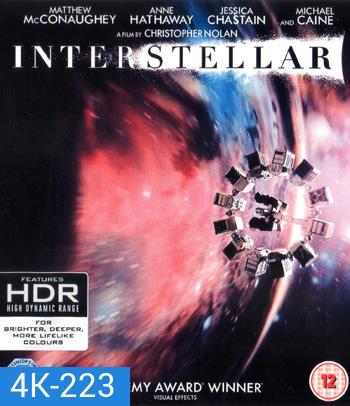 4K - Interstellar (2014) อินเตอร์สเตลลาร์ ทะยานดาวกู้โลก - แผ่นหนัง 4K UHD