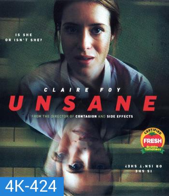 4K - Unsane (2018) อันเซน เธอบ้าหรือไม่บ้า - แผ่นหนัง 4K UHD