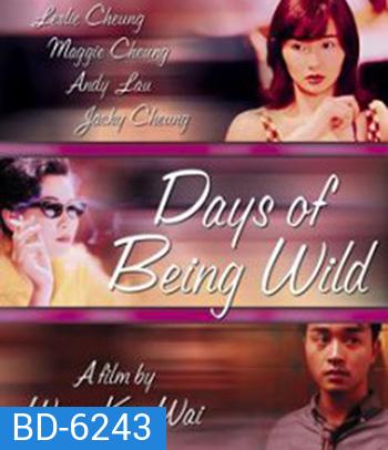 Days of Being Wild (Ah fei zing zyun) วันที่หัวใจรักกล้าตัดขอบฟ้า (1990)
