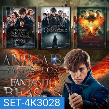 4K Fantastic Beasts สัตว์มหัศจรรย์ ภาค 1-3