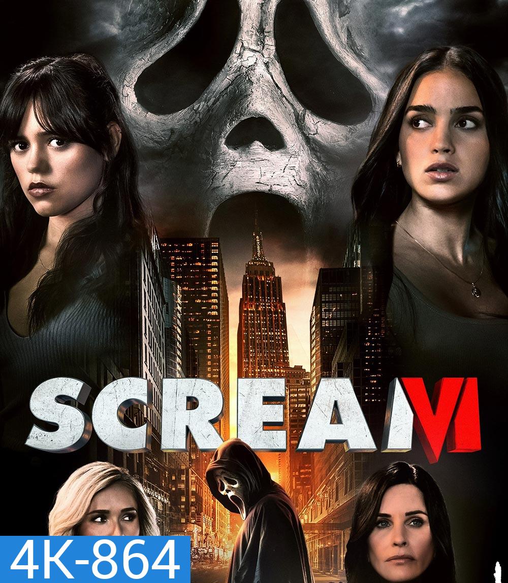 4K - Scream VI (2023) หวีดสุดขีด 6 - แผ่นหนัง 4K UHD