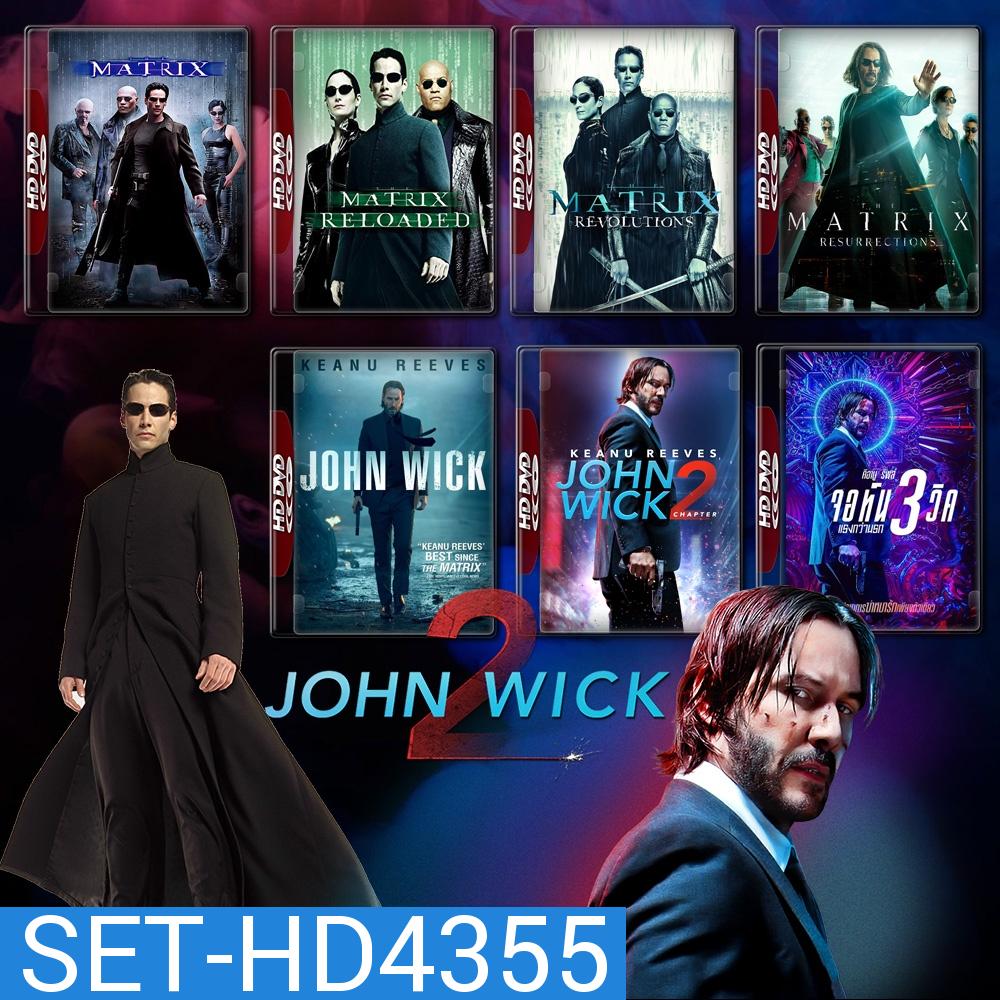 John Wick ภาค 1-3 DVD Master พากย์ไทย