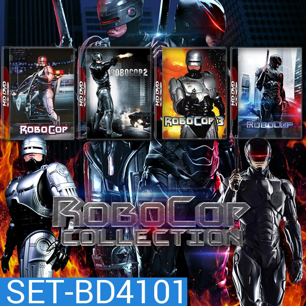 RoboCop โรโบคอป ภาค 1-4 Bluray หนัง มาสเตอร์ พากย์ไทย