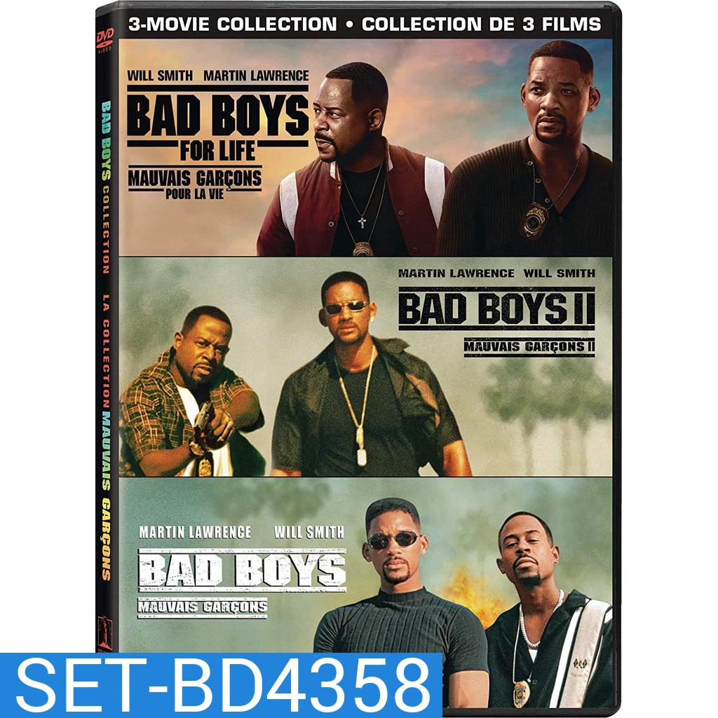 BAD BOYS แบดบอยส์ คู่หูขวางนรก ภาค 1-3 Bluray Master พากย์ไทย