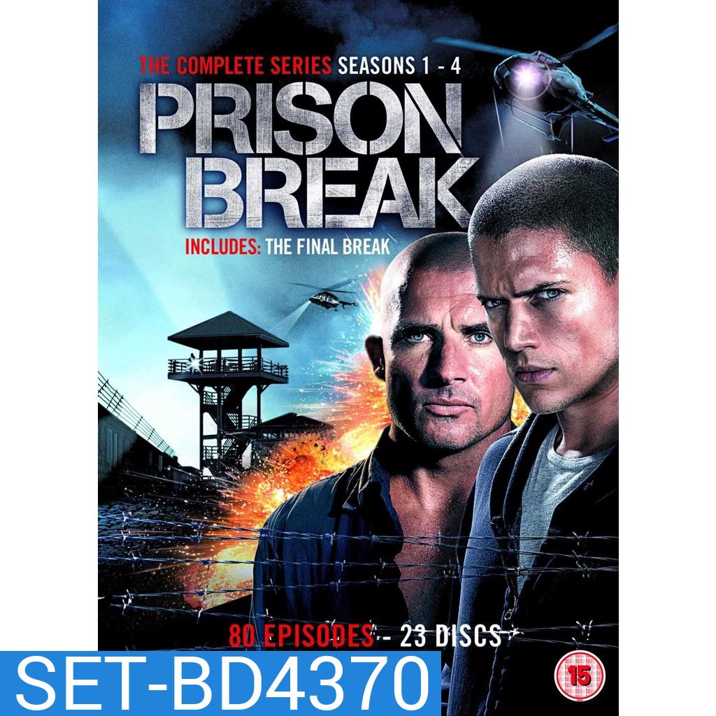 PRISON BREAK แผนลับแหกคุกนรก SEASON 1-4 +1ภาคพิเศษ Bluray Master พากย์ไทย
