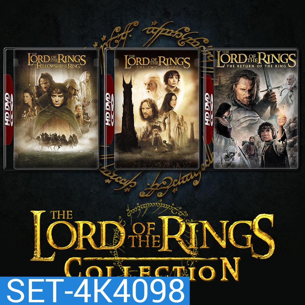 The Lord of the Rings เดอะ ลอร์ด ออฟ เดอะ ริงส์ ภาค 1-3 4K Master พากย์อังกฤษ