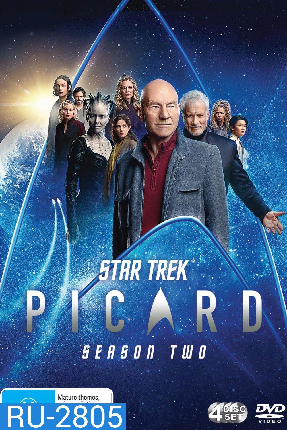 Star Trek Picard Season 2 (2022) สตาร์ เทรค พิคาร์ด ปี 2 (10 ตอน)