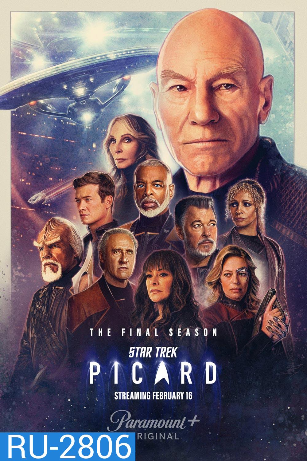 Star Trek Picard Season 3 (2023) สตาร์ เทรค พิคาร์ด ปี 3 (10 ตอน)