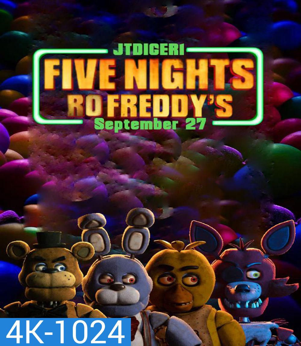 4K - 5 คืนสยองที่ร้านเฟรดดี้ Five Nights At Freddys (2023) - แผ่นหนัง 4K UHD (ภาพ HDR)