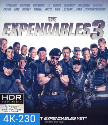 4K - The Expendables 3 (2014) โคตรคนทีมมหากาฬ 3 - แผ่นหนัง 4K UHD
