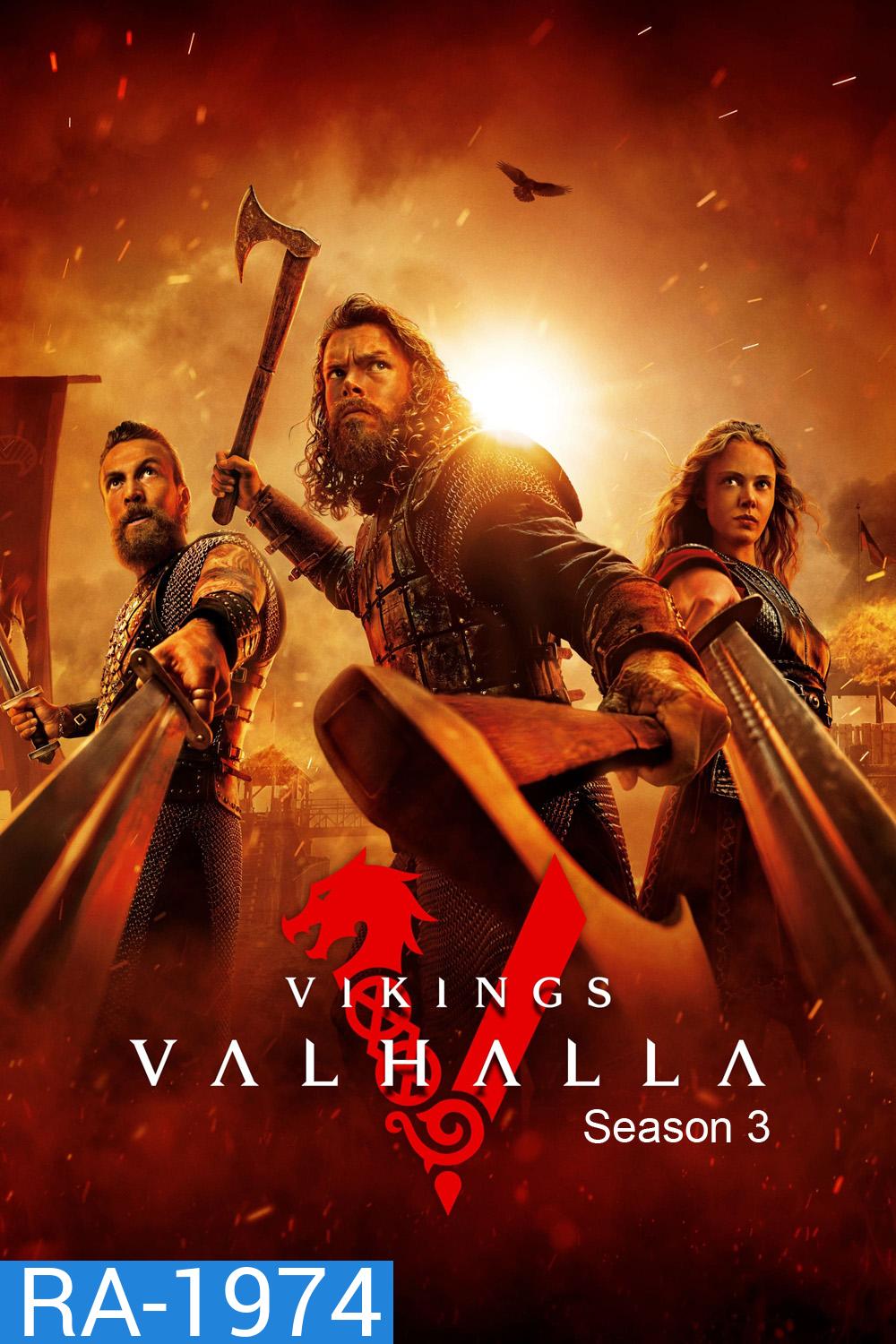 Vikings Valhalla Season 3 ไวกิ้ง: วัลฮัลลา ซีซั่น 3 (2024) 8 ตอน