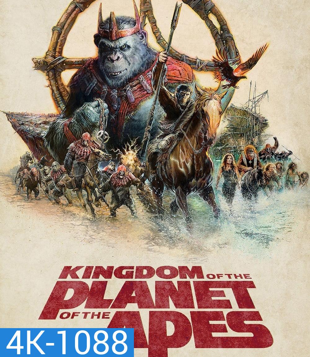 4K - Kingdom of the Planet of the Apes อาณาจักรแห่งพิภพวานร (2024) - แผ่นหนัง 4K UHD