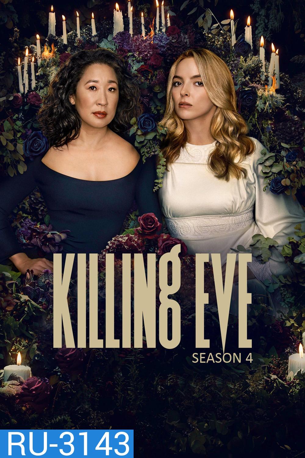 Killing Eve Season 4 (2022) พลิกเกมล่า แก้วตาทรชน ปี 4 (8 ตอน)
