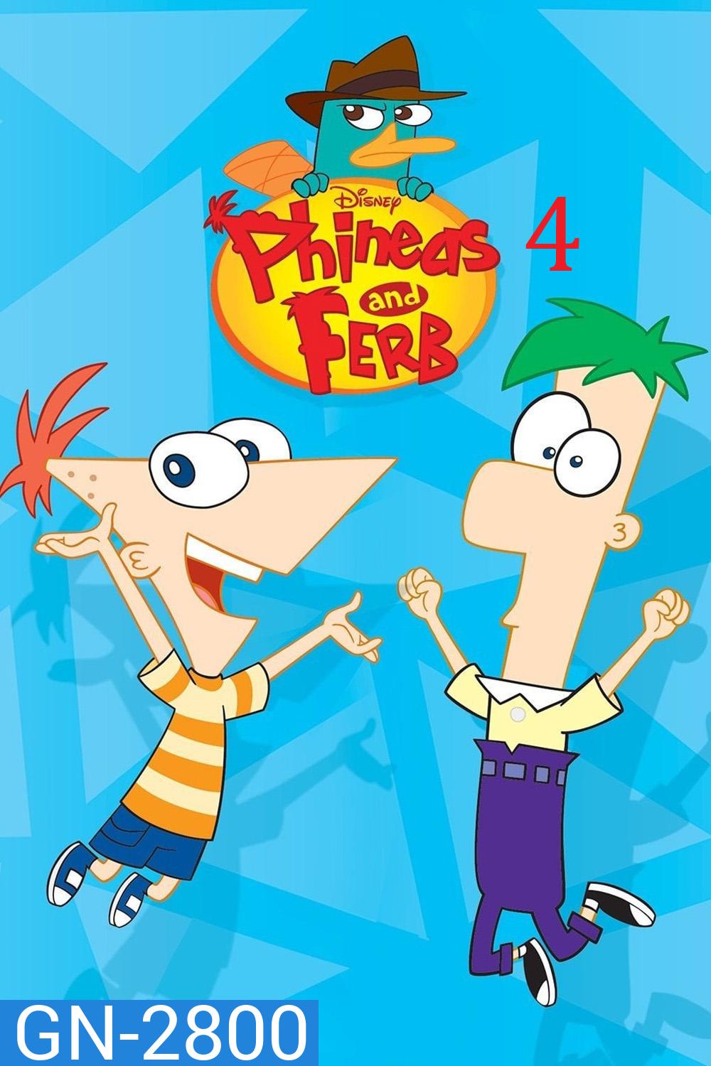 Phineas And Ferb Season 4 (2012) ฟีเนียส กับ เฟิร์บ ซีซั่น 4 [36 ตอนจบ]