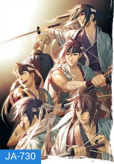 Hakuoki OVA Vol.1-3 บุปผาซามูไร กลีบหิมะสะบัดโปรย