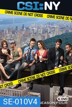 CSI New York Season 4 ไขคดีปริศนานิวยอร์ค ปี 4 (ซับไทย/อังกฤษตกขอบ)