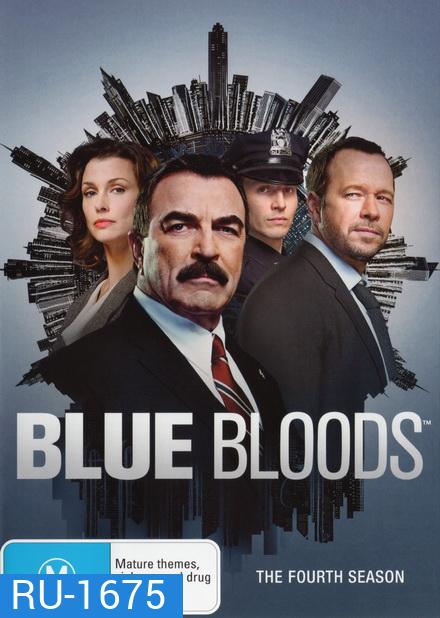The Blue Bloods Season 4 บลูบลัดส์ สายเลือดผู้พิทักษ์ ปี 4 (22 ตอนจบ) (ตอนที่ 15-22 พากย์ไทย)