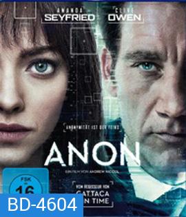 Anon (2018) อานอน แหกกฎล่า ฆ่าล้ำอนาคต {เสียงอังกฤษเบา}