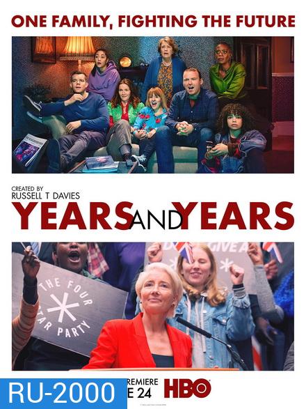 Years and Years Season 1 ( Ep 01-06 End ) Mini Series 2019