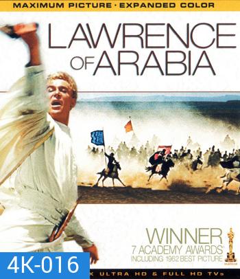 4K - Lawrence of Arabia (1962) ลอเรนซ์แห่งอาราเบีย - แผ่นหนัง 4K UHD