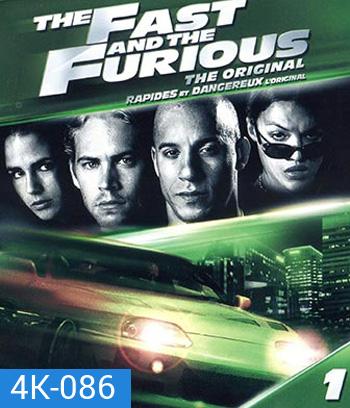 4K - The Fast and the Furious (2001) - แผ่นหนัง 4K UHD - Fast and Furious 1