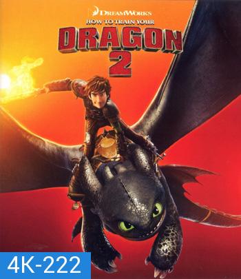 4K - How to Train Your Dragon 2 (2014) อภินิหารไวกิ้งพิชิตมังกร 2 - แผ่นการ์ตูน 4K UHD