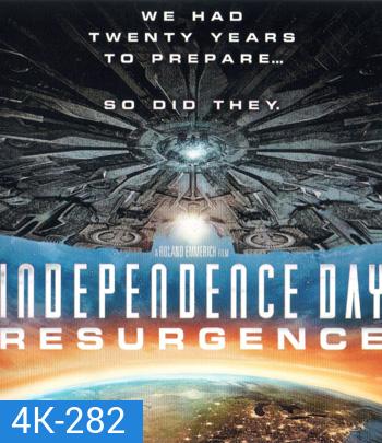 4K - Independence Day: Resurgence (2016) สงครามใหม่วันบดโลก - แผ่นหนัง 4K UHD