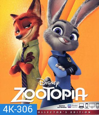 4K - Zootopia (2016) นครสัตว์มหาสนุก - แผ่นการ์ตูน 4K UHD