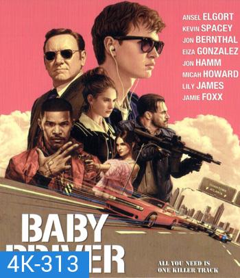 4K - Baby Driver (2017) - แผ่นหนัง 4K UHD