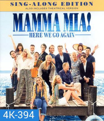 4K - Mamma Mia! Here We Go Again (2018) มามา มียา! 2 - แผ่นหนัง 4K UHD