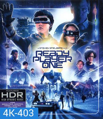 4K - Ready Player One (2018) สงครามเกมคนอัจฉริยะ - แผ่นหนัง 4K UHD