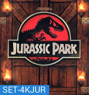 4K Jurassic Park + World ( รวมชุด 5 ภาค)