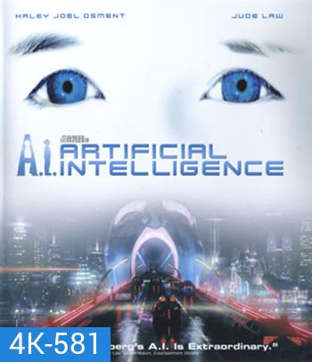 4K - A.I. Artificial Intelligence (2001) จักรกลอัจฉริยะ - แผ่นหนัง 4K UHD