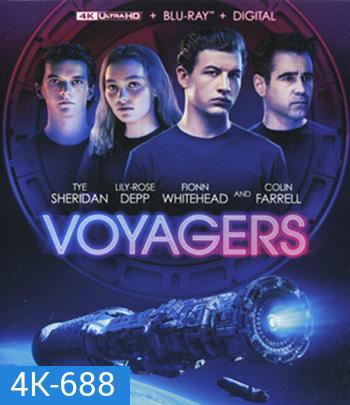 4K - Voyagers (2021) คนอนาคตโลก - แผ่นหนัง 4K UHD