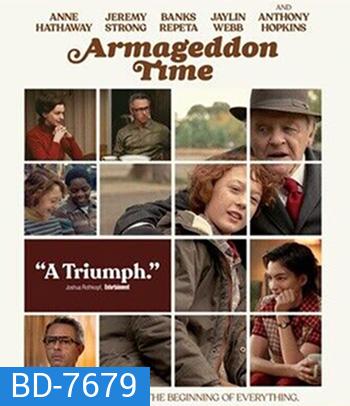 Armageddon Time (2022) อาร์มาเก็ดดอน ไทมส์