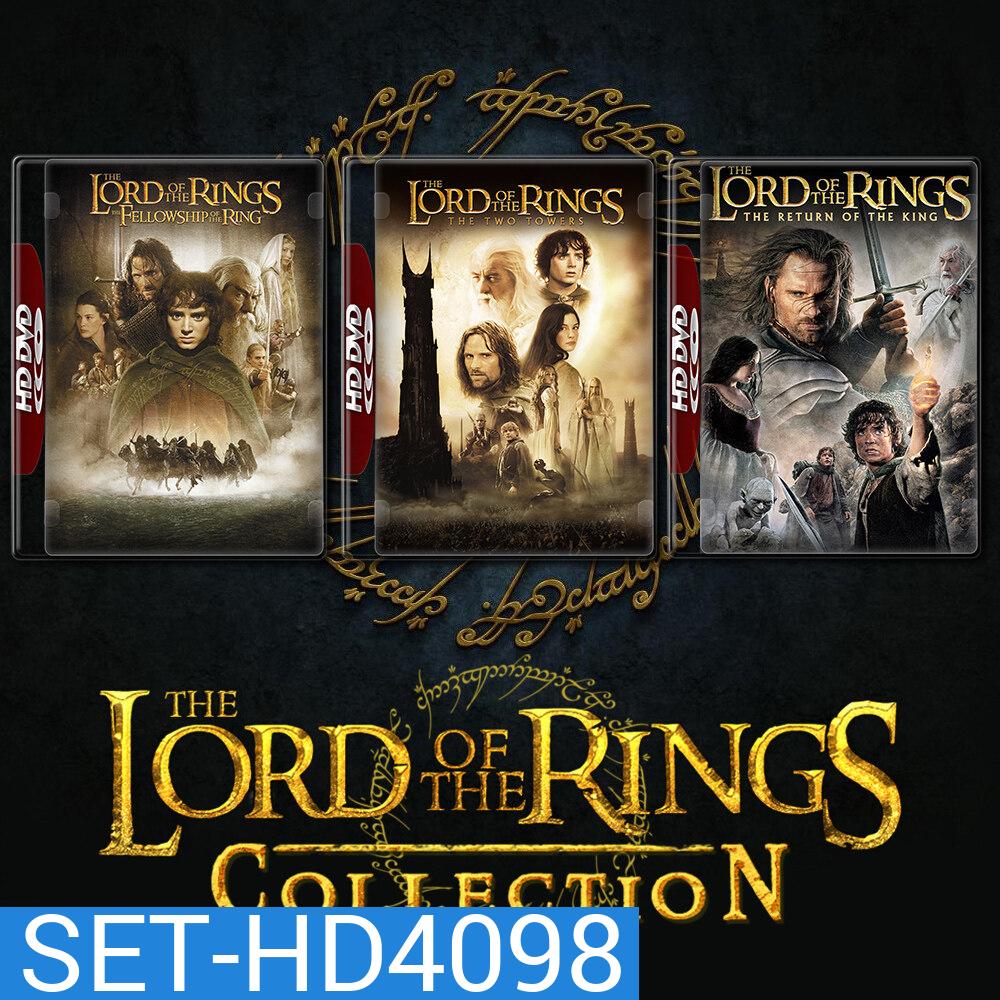 The Lord of the Rings เดอะ ลอร์ด ออฟ เดอะ ริงส์ ภาค 1-3 DVD Master พากย์ไทย