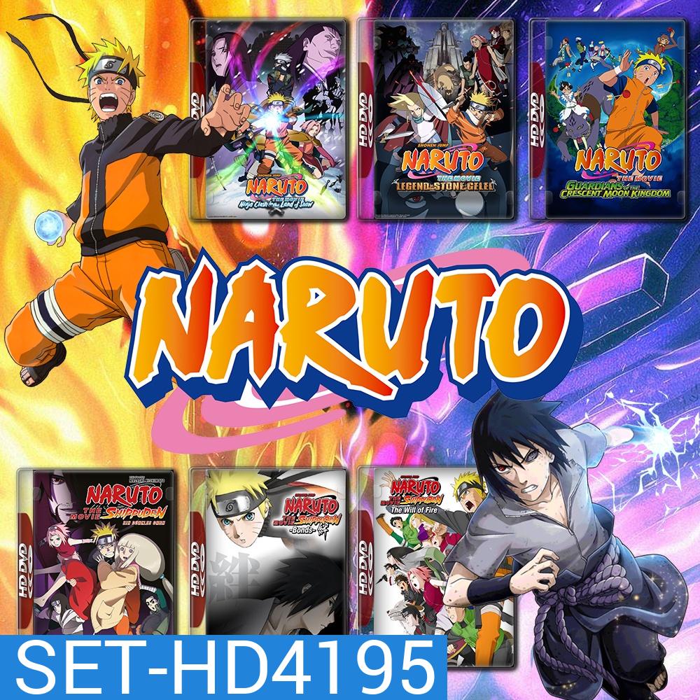 Naruto The Movie นารูโตะ เดอะมูฟวี่ ตอนที่ 1-11 DVD พากย์ไทย