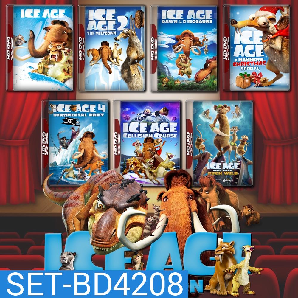 ICE AGE ไอซ์เอจ เจาะยุคน้ำแข็งมหัศจรรย์ ภาค 1-7 Bluray Master พากย์ไทย