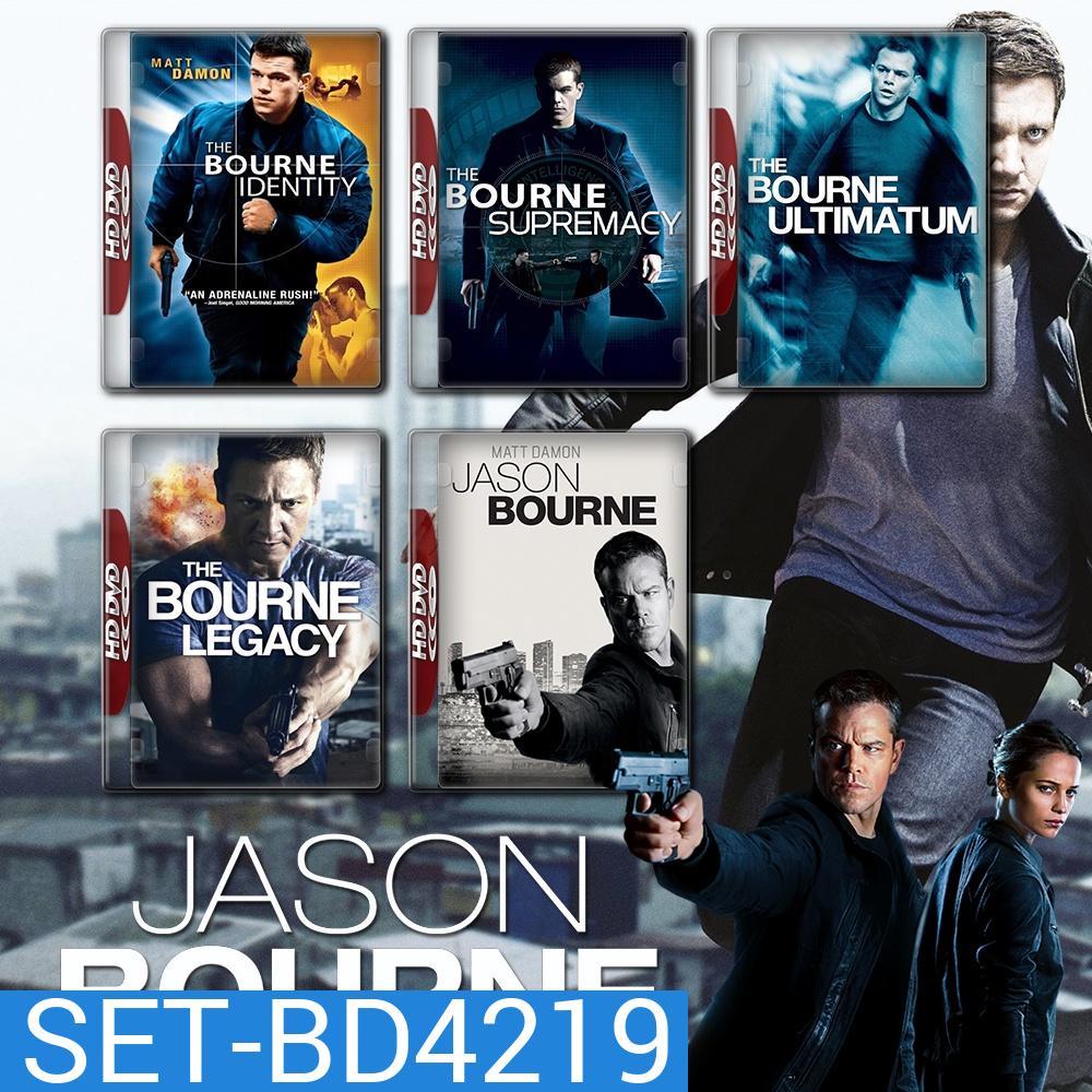 The Bourne ภาค 1-5 Bluray Master พากย์ไทย
