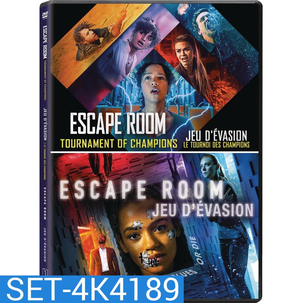 Escape Room 1-2 Collection กักห้อง เกมโหด 1-2 4K พากย์ไทย