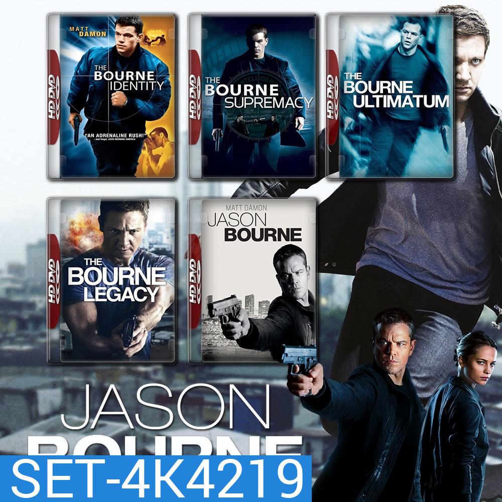 The Bourne ภาค 1-5 4K Master พากย์ไทย