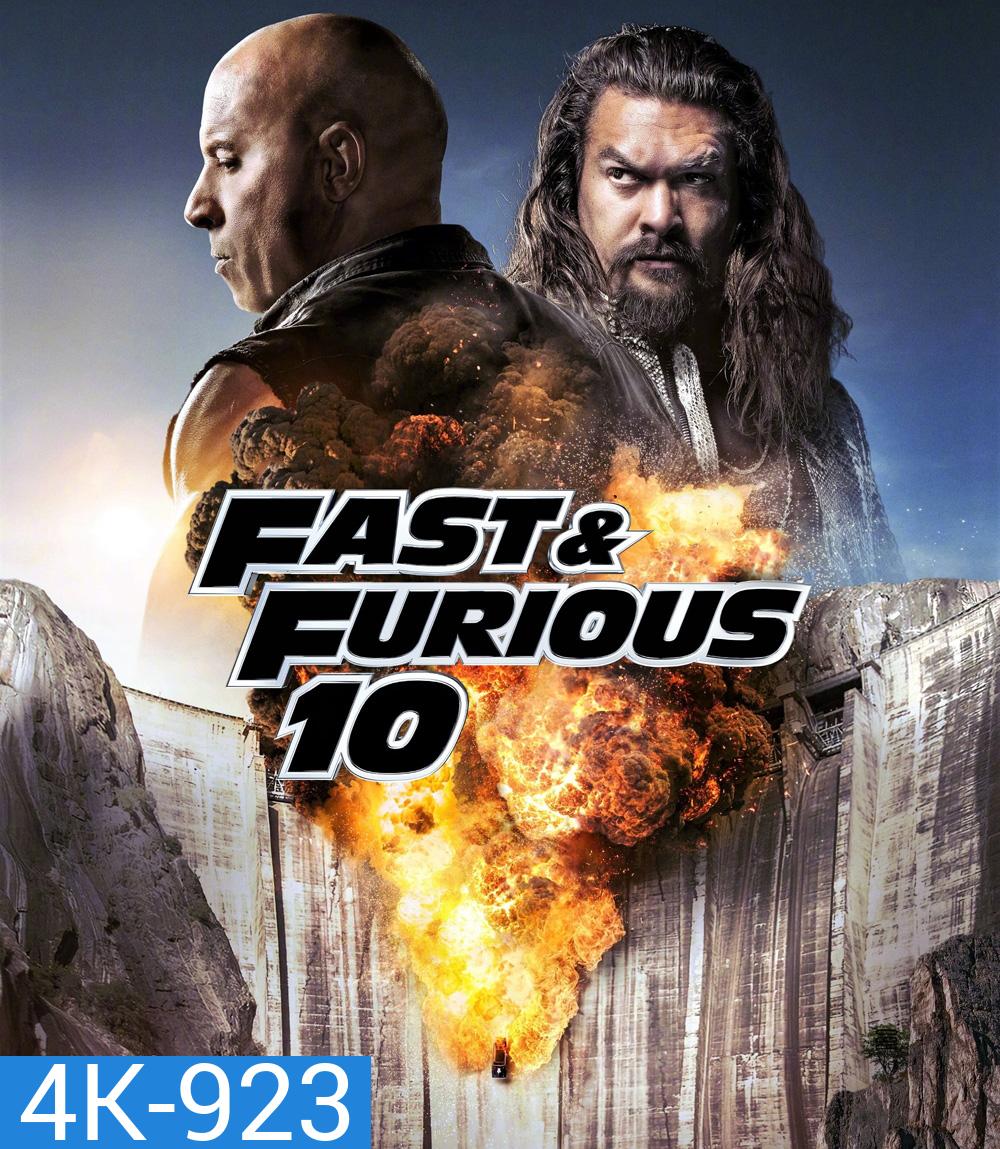 4K - เร็ว แรง ทะลุนรก 10 (2023) FAST X - Fast and Furious 10 - แผ่นหนัง 4K UHD