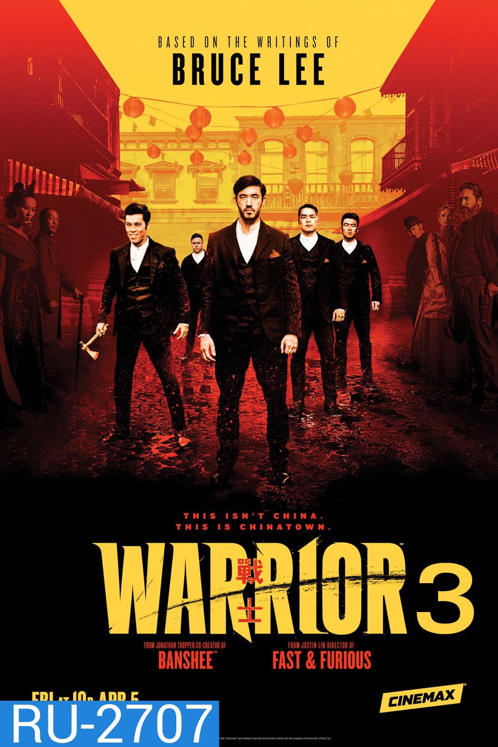 Warrior Season 3 (2023) วอร์ริเออร์ ปี 3 (10 ตอน)